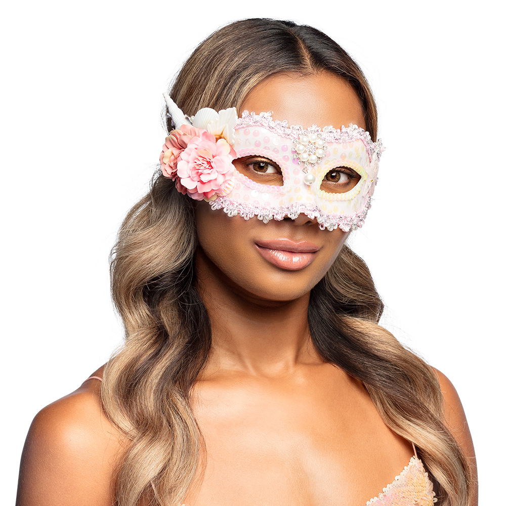 Masque Sirène rose