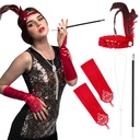 Set de luxe Flapper rouge