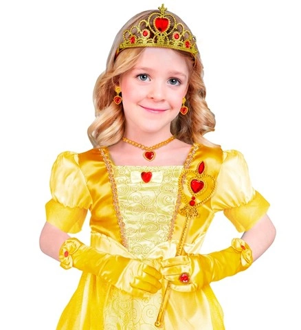 [WID96566] Set de princesse jaune pour fille