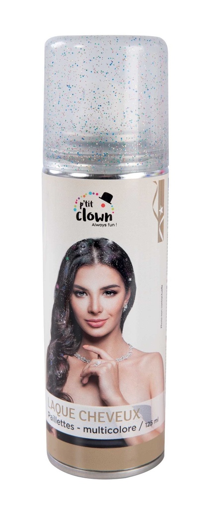 [PCL72522] Haarspray mit buntem Glitzer