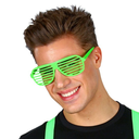 Glasses with bars neon