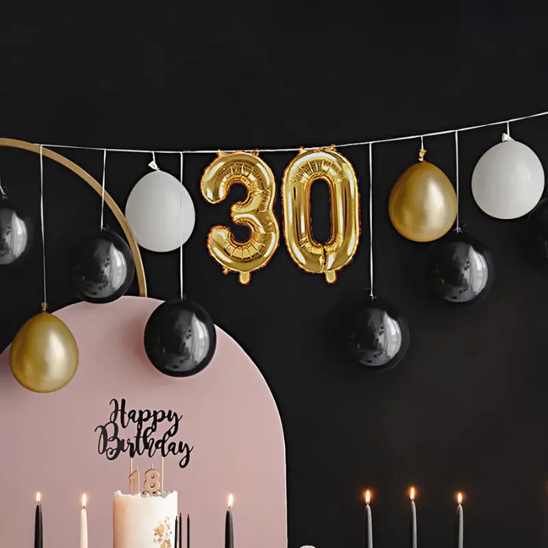[PARGBN20-30-019] Guirlande de ballons "30 ans"