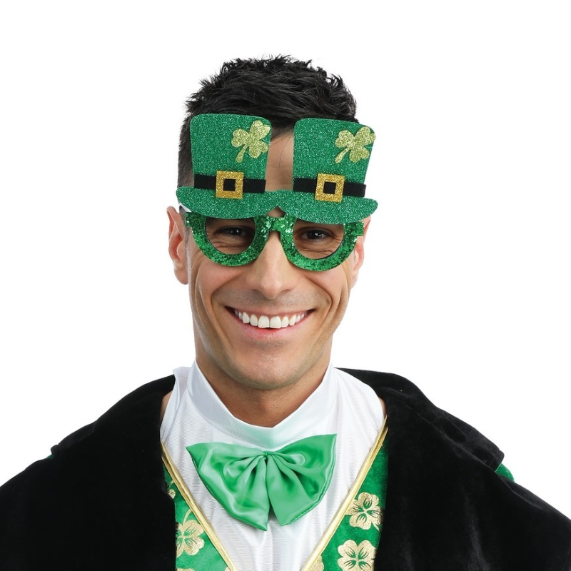 Lunettes chapeaux Saint Patrick