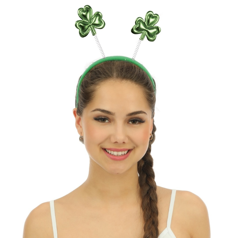 Serre-tête trèfles Saint Patrick