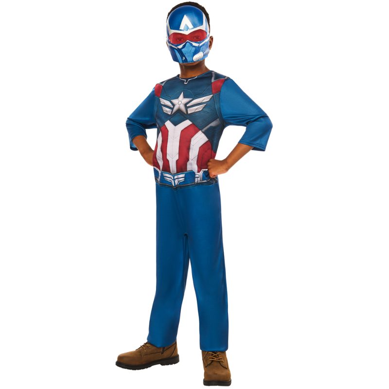 [RUB1001253T34] Captain America™ Costume for Boys (3-4 ans)
