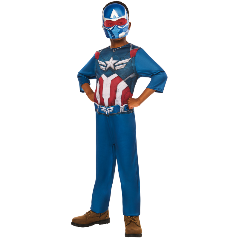 [RUB1001253T34] Captain America™ Costume for Boys (3-4 ans)