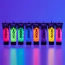 Tube gel pailleté jaune fluo UV 12 ml - Moon Glow