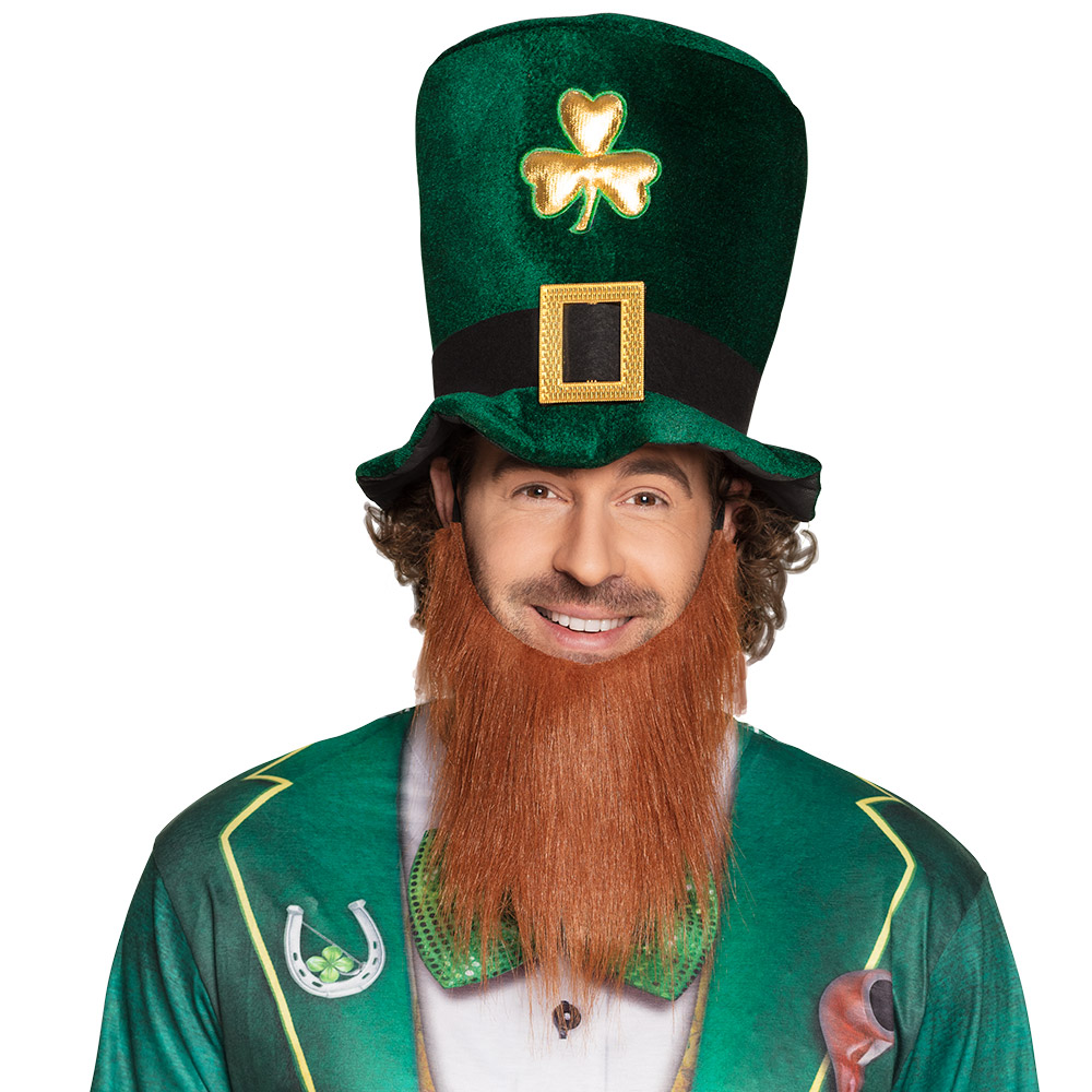 [BOL44907] Chapeau Leprechaun avec barbe