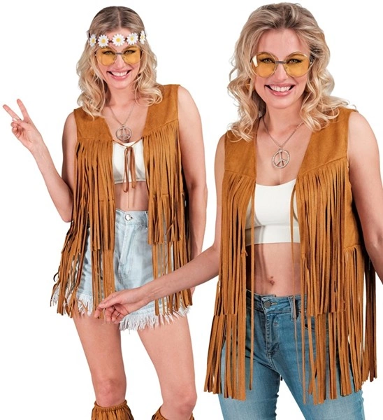 [WID13650] Fringed Hippie Jacket (XXL)