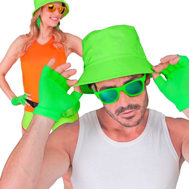 [WID97041] Paire de mitaines fluo (Vert)