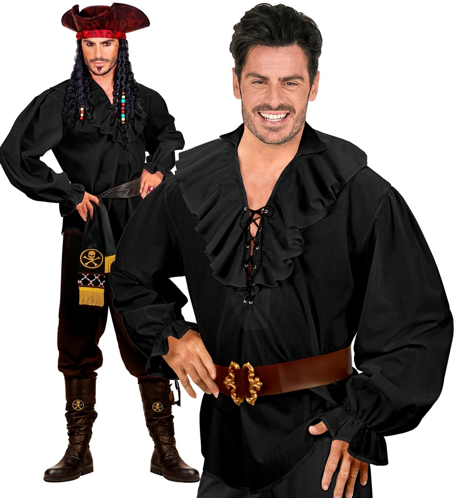 Chemise Pirate noire