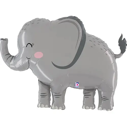 Ballon Eléphant gris 111 cm