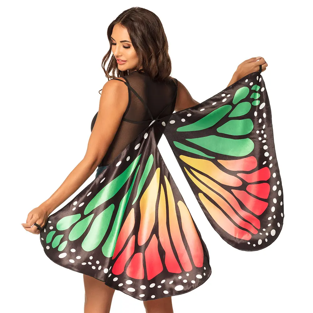 Ailes de papillon satin 130 cm