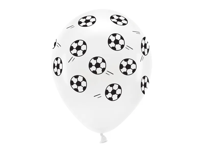 6 Ballons latex football 30 cm