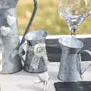 Cruche à lait en zinc