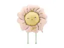 Ballon en aluminium Fleur, 104x104 cm, rose vif