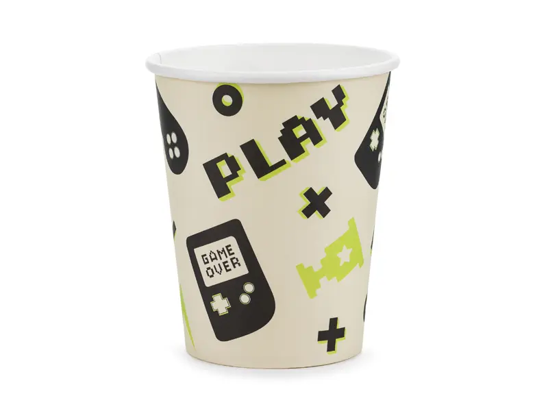 [PARKPP76-EU2] Gobelets Gamer, 220 ml, mélange de couleurs (1 pqt. / 6 pc.)