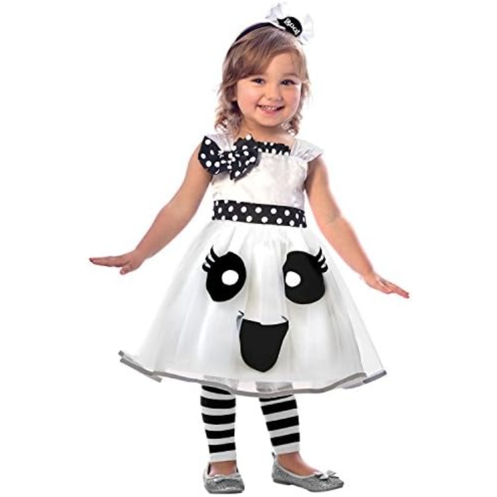 [AMS9903389] Kostüm Kleiner Geist für Mädchen (3-4 ans)