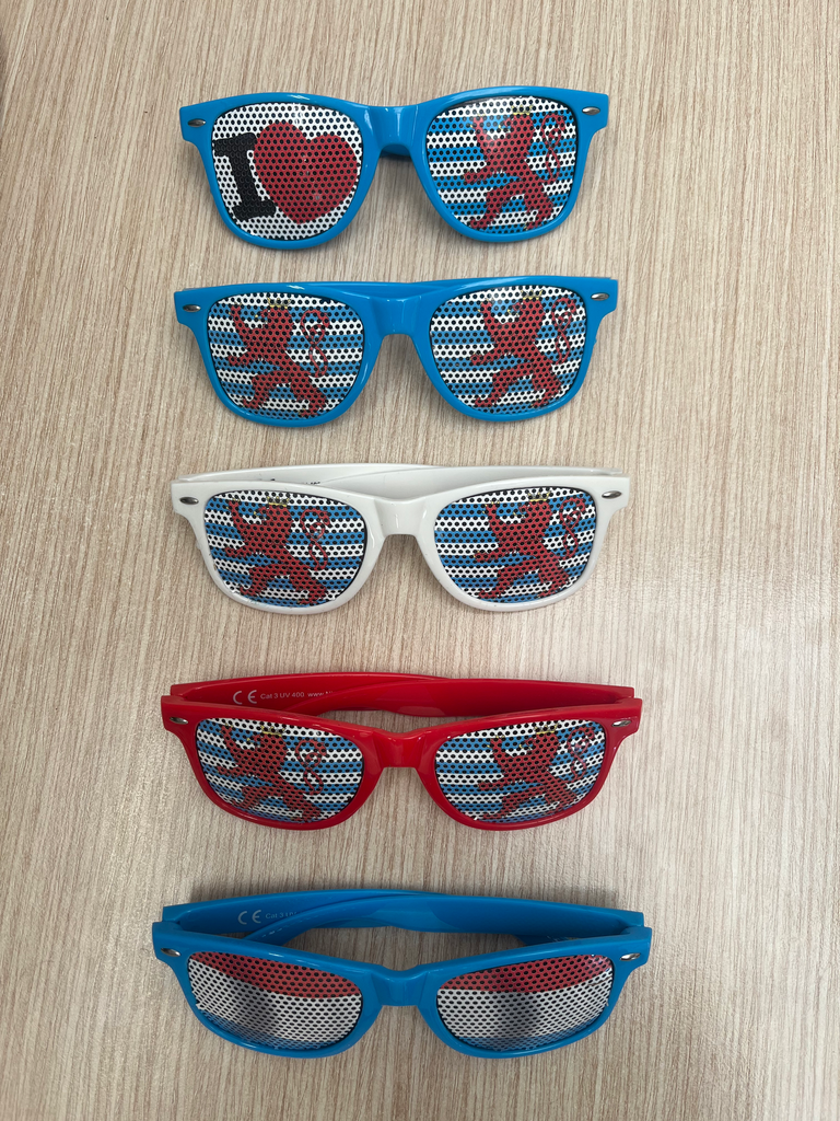 [NUN/LUXEMBOURG] Lunette drapeau Luxembourg modèles ass.