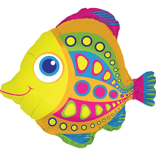 Ballon Poisson tropical 69 cm