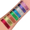 Paillettes fines bleues en pot 