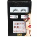 Kit lentilles, faux cils et faux ongles 