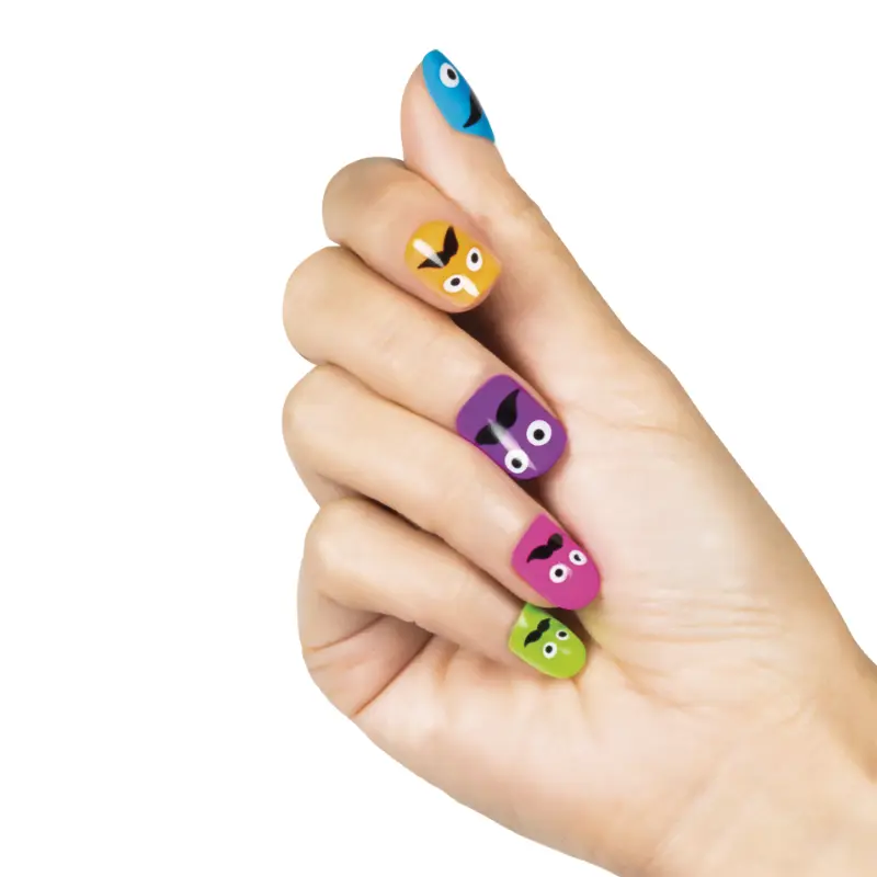 Set de 24 faux ongles fantaisies 