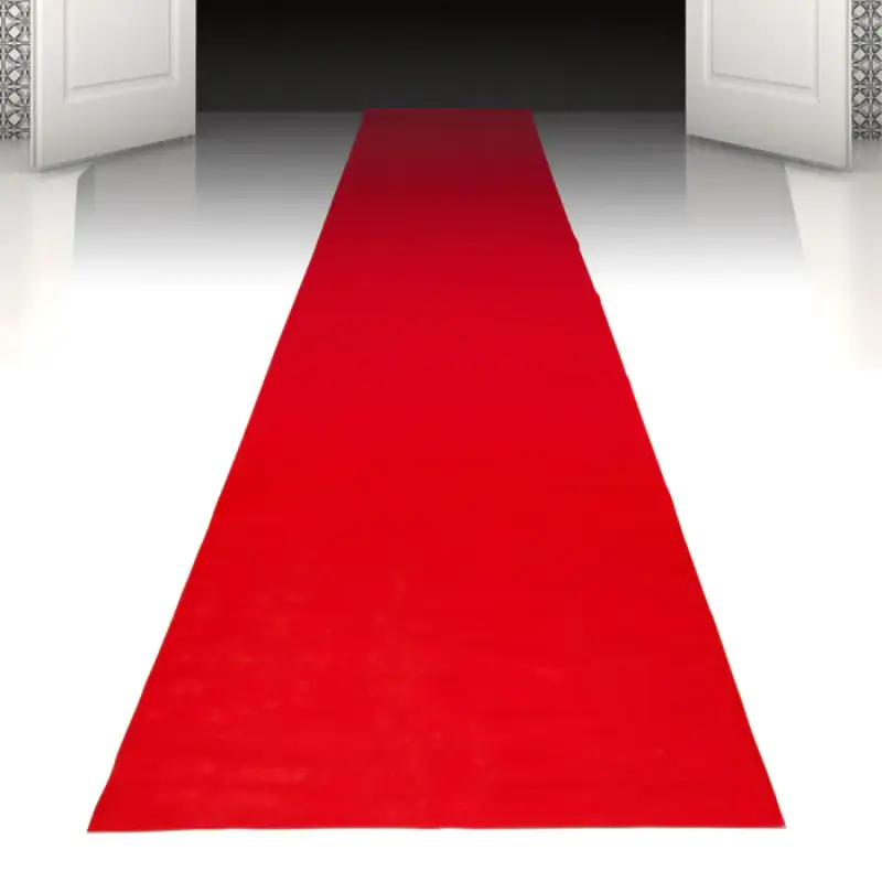 Roter Teppich 450 x 60 cm