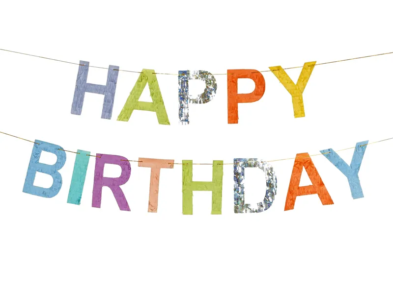 [PARGRL128] gUIRLANDE 3HAPPY BIRTHDAY3