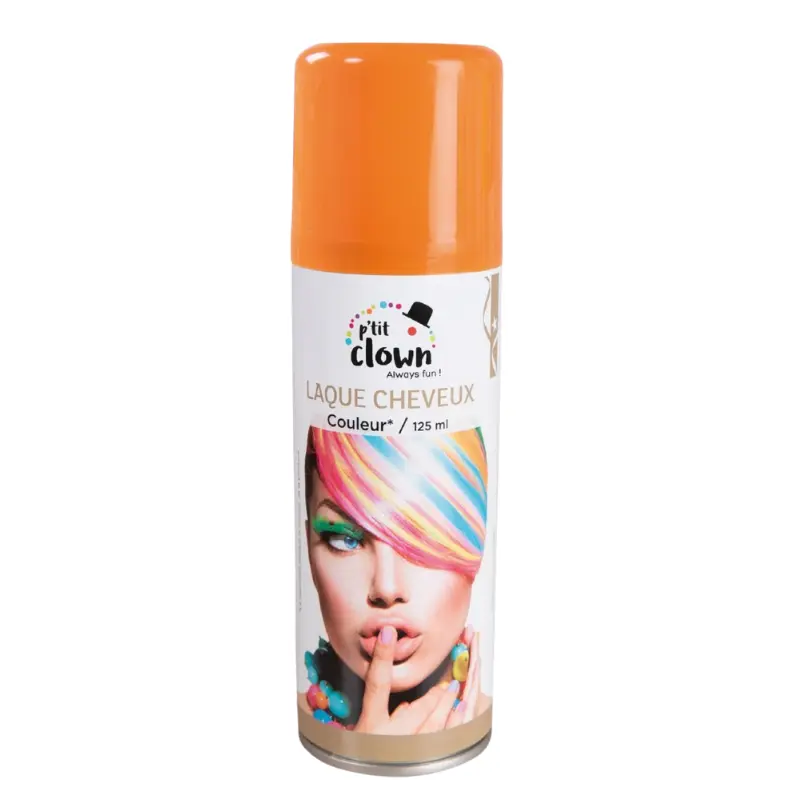 [PCL72006] Laque coloré orange pour cheveux