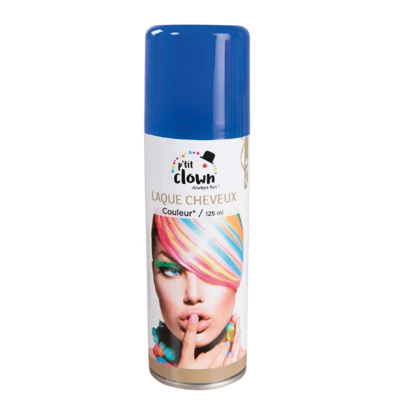 [PCL72008] Laque coloré bleu foncé pour cheveux