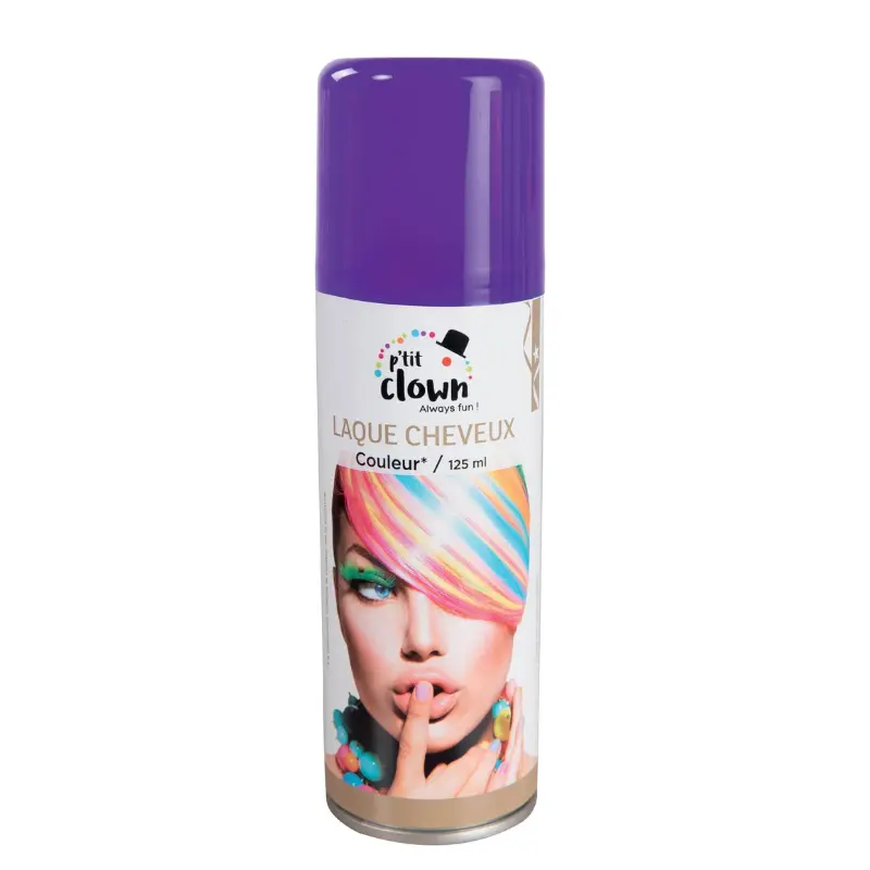 [PCL72065] Laque coloré violet pour cheveux