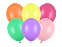 50 ballons latex 30 cm multicolores