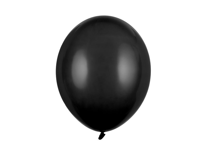 [PARSB14P-010-50] 50 Latex-Luftballons 30 cm Schwarz
