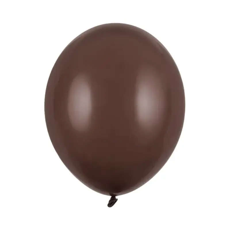 [PARSB14P-032Z-50] 50 ballons latex 30 cm marron cacao