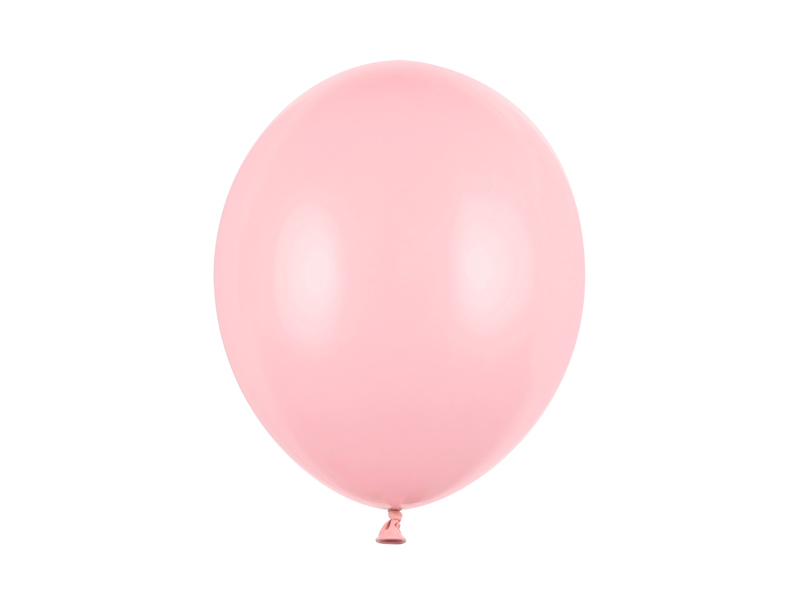 [PARSB14P-081J-50] Ballon latex 30 cm rose bébé pastel