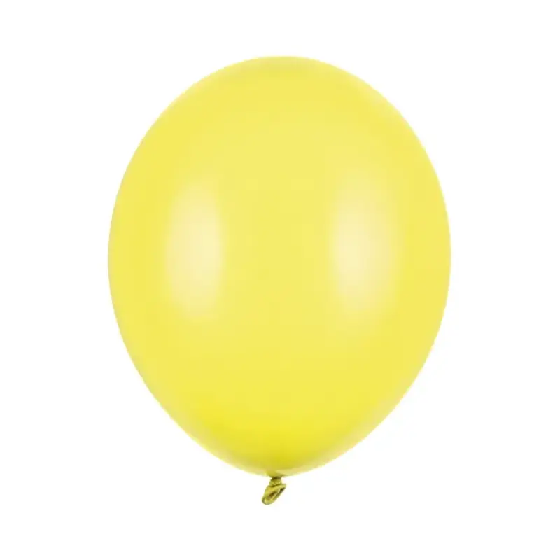 50 ballons latex 30 cm jaune