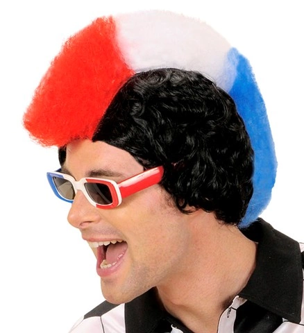 [WIDP0708] Perruque supporter France