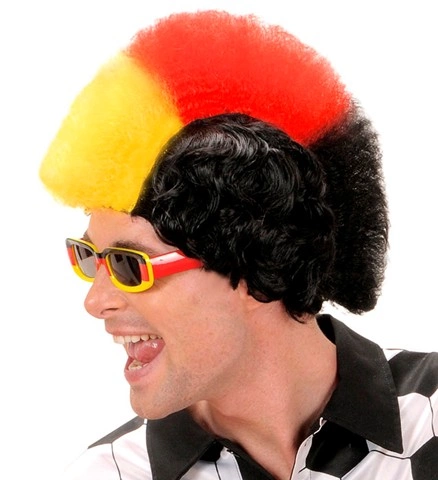 [WIDP0707] Germany supporter wig with mohawk