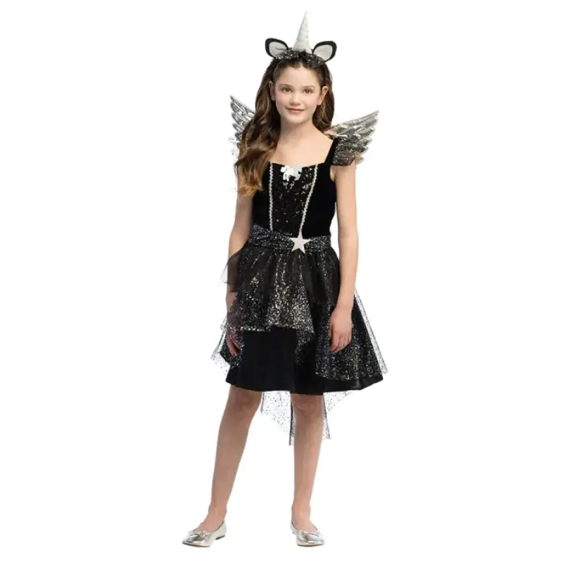 [BOL78220] Déguisement fille Licorne gothique (7-9 ans)
