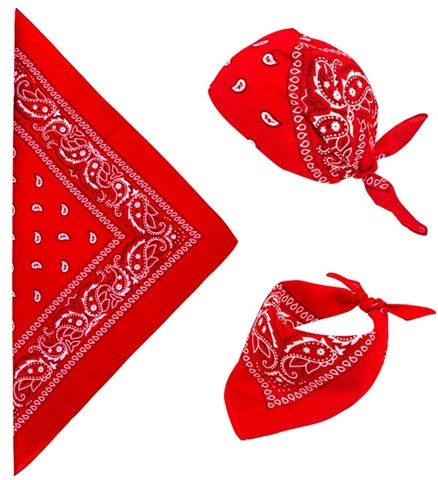 [PS10034] Red Bandana