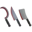 Arme ensanglantée - 3 modèle assortis