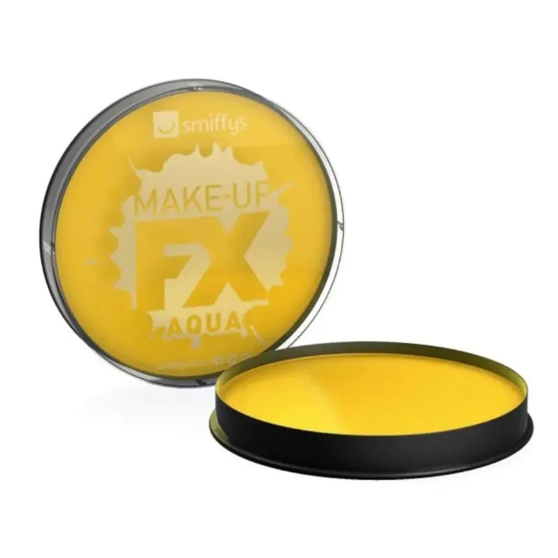 Maquillage aqua professionnel jaune 