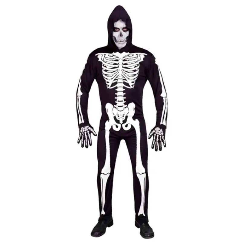 [WID12241] Déguisement squelette pour homme (S)