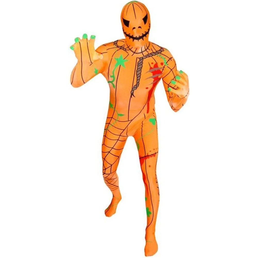[MORPHMPPUL] Ganzkörperkostüm Kürbis (L)