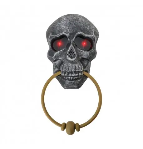 Heurtoir de porte tête de mort
