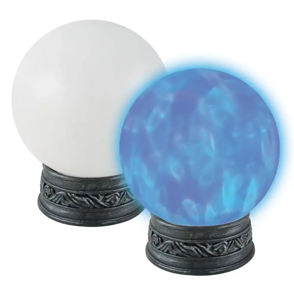 Boule de cristal sonore et lumineuse