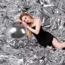 Fond décoratif argent