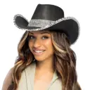Chapeau de cowboy strass