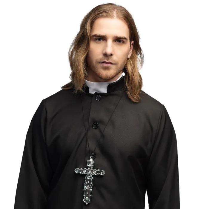 Collier croix Prêtre